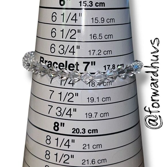 Bundle Sale 3 for $15 | Handcrafted Graduated Bead Bracelet – Faceted Beads - Picture 5 of 7